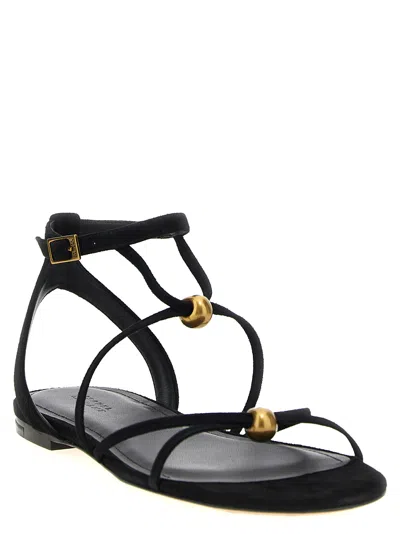 Isabel Marant Aeza Sandals In Black