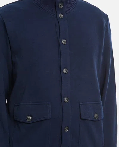 Fay Men Pullover In Blue