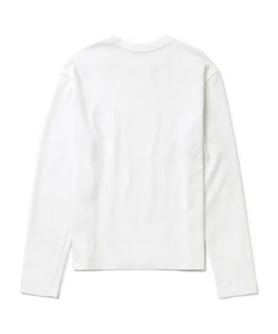 1989 Studio Long-sleeved T-shirt With Embroidered Logo In White