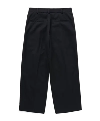 1989 Studio Pleated Chino Trousers With Back Pockets In Dark Blue