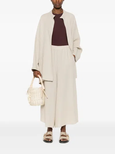 Dušan Linen Coat In 中性色