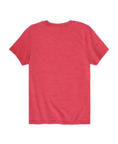 Hybrid Big Boys Green Eggs Ham Graphic T-shirt In Red