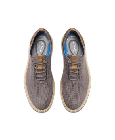 Clarks Men's Collection Brantin Knit Shoes In Gray Knit