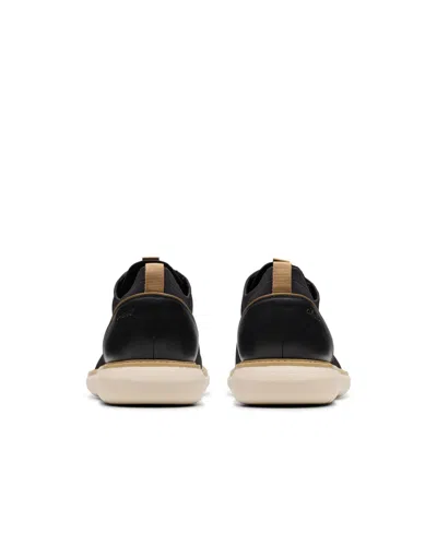 Clarks Brantin Knit In Black Textile In Black