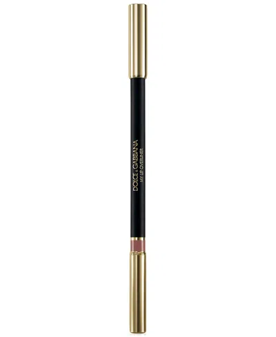 Dolce & Gabbana My Lip Overliner In 03 My Rosy Nude - Warm Rosy Brown Nude