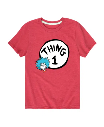Hybrid Big Boys Thing 1 Graphic T-shirt In Red