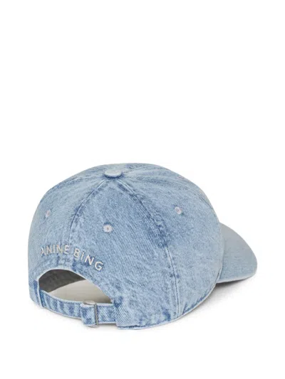 Anine Bing Jeremy Baseball Cap In Blue