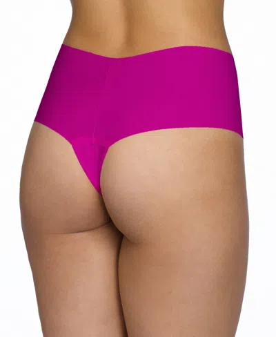 Hanky Panky Breathesoft® High Rise Thong 3 Pack In Pacific,blue,taffy