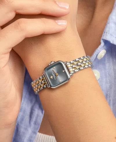 Olivia Burton Grosvenor Mini Watch, 20mm In Blue