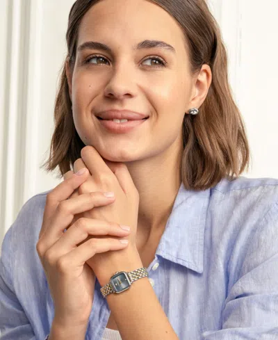 Olivia Burton Grosvenor Mini Watch, 20mm In Blue