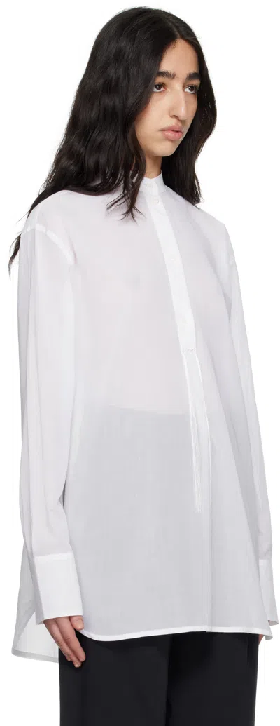 Totême Toteme Women 'tuxedo' Shirt In White 047