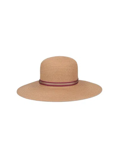 Borsalino Giselle Braid Paper Accessories In Beige