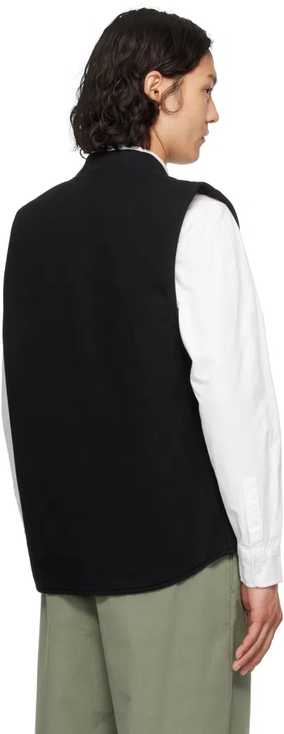 Carhartt Dearborn Canvas Classic Vest In 8902 Black