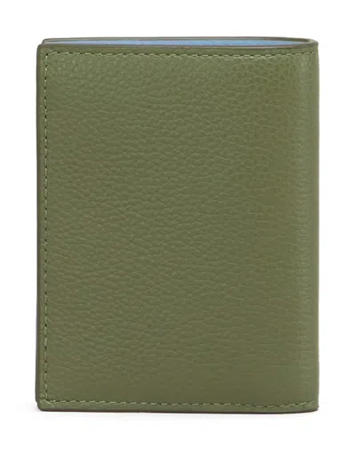 Marni Bi-fold Wallet In Green