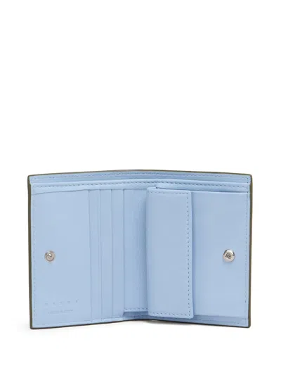 Marni Bi-fold Wallet In Green
