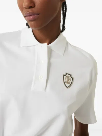 Brunello Cucinelli Couture Interlock Mini Dress In White