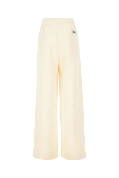 Moncler Women Poplin Pants In Beige