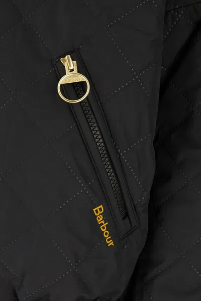 Barbour Black Polyester Emlyn Jacket In Black Ancient