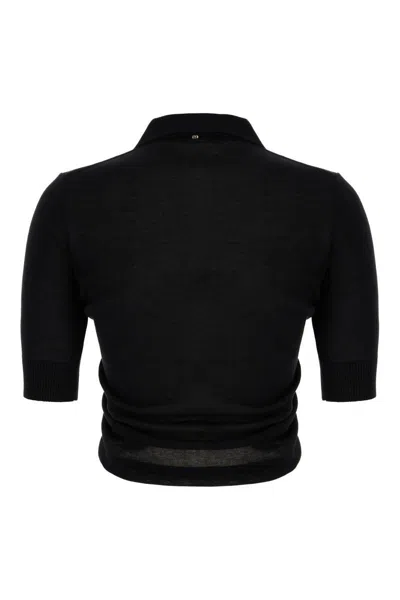 Sportmax Black Shaker Top In Black
