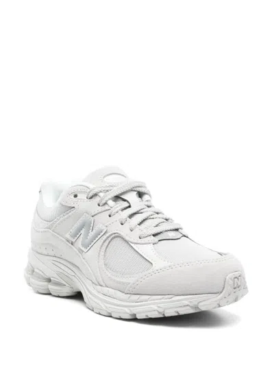 New Balance Light Grey Suede Sneaker With Reflective Details In Grey