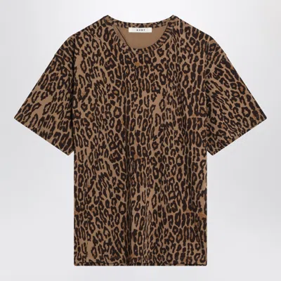 6397 Seamed Perfect Leopard-print T-shirt