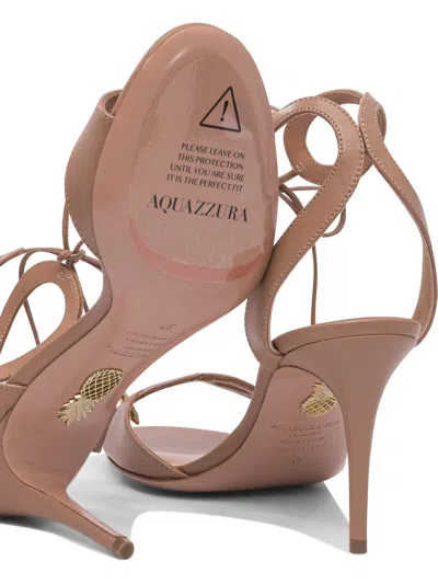 Aquazzura 85mm Leather Heeled Sandals