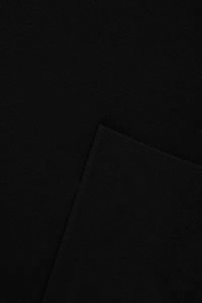Max Mara Black Viscose Blend Dress In Black
