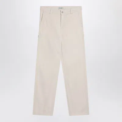 Carhartt Master Pant With Front And Back Pockets In Neutral