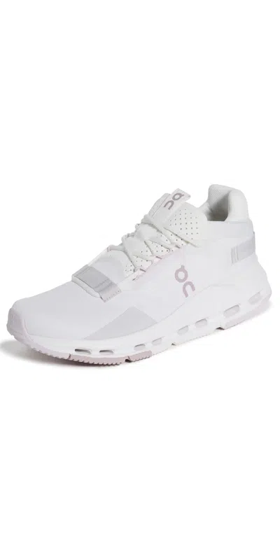 On Cloudnova 2 Sneakers White/orchid In White