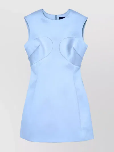 Marc Jacobs Sky Blue Satin Mini Dress
