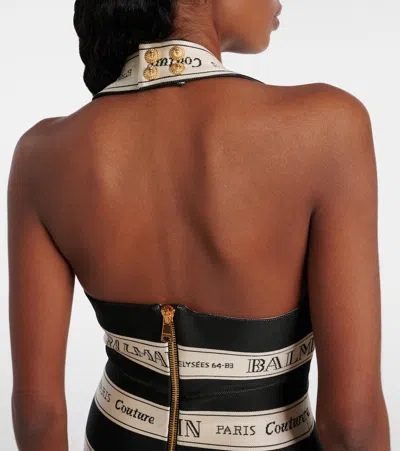 Balmain Ribbon Motif In Multi