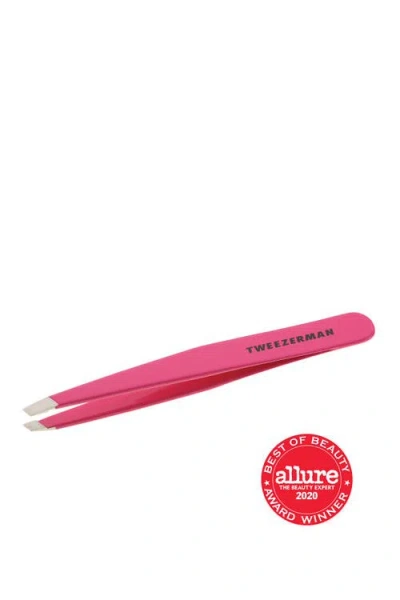 Tweezerman Slant Tweezer In Pretty In Pink