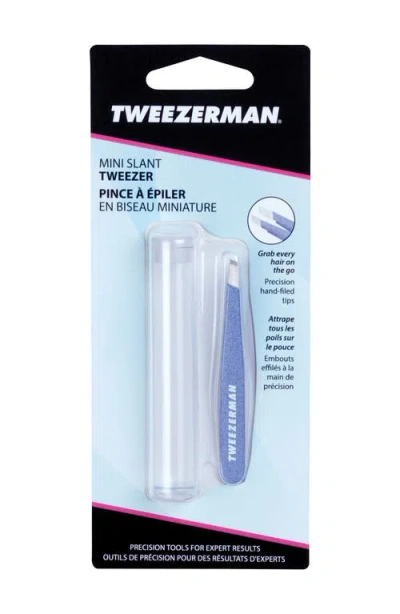 Tweezerman Mini Slant Tweezer In Granite Sky