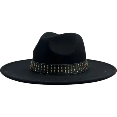 Marcus Adler Structured Felt Wool-blend Hat In Black