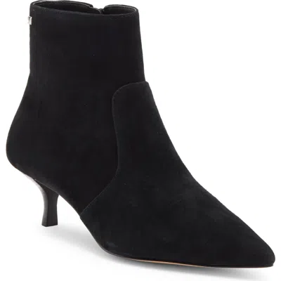Stuart Weitzman Mara Zip Bootie In Black