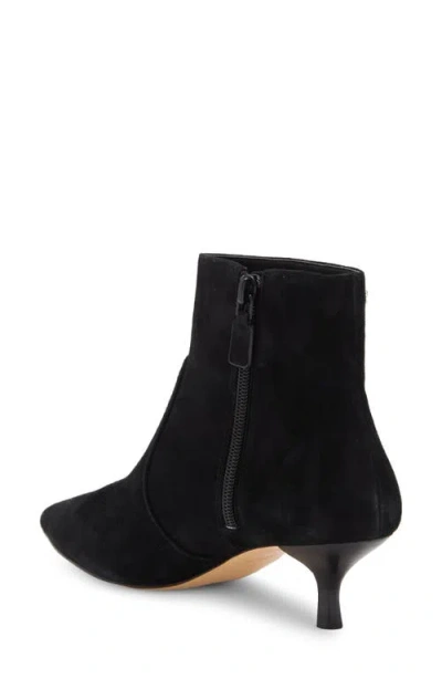 Stuart Weitzman Mara Zip Bootie In Black