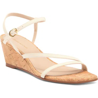 Stuart Weitzman Oasis 50 Wedge Sandal In Seashell