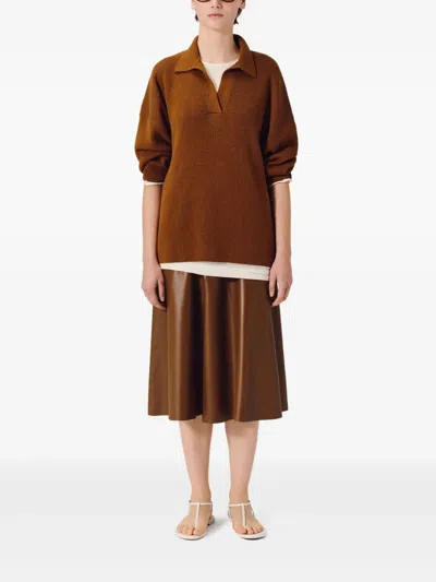 Fforme Louise Pullover In Braun