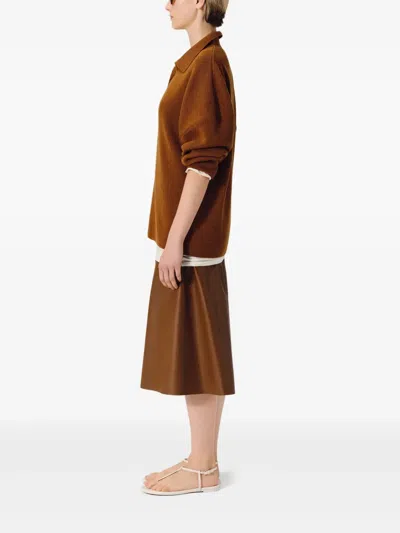 Fforme Louise Pullover In Braun