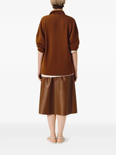 Fforme Louise Pullover In Braun