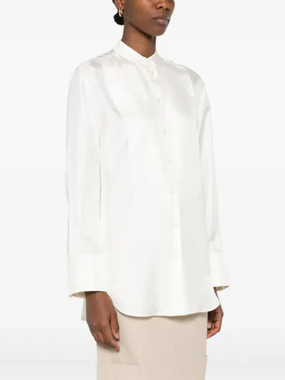 Rohe Silk Shirt In Nude