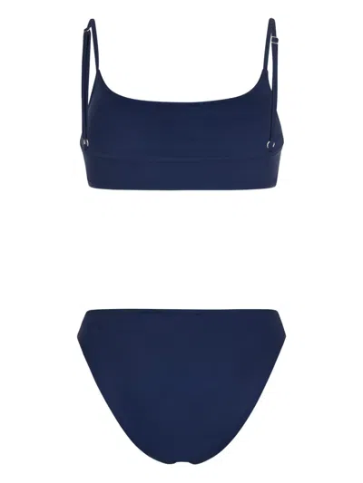 Paramidonna Chiara Crystals Navy Bikini In Blau