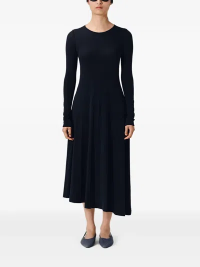 Fforme Jo Asymmetric Dress In Black