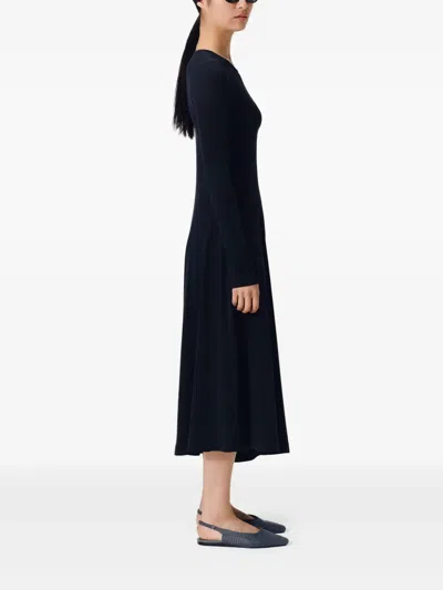 Fforme Jo Asymmetric Dress In Black