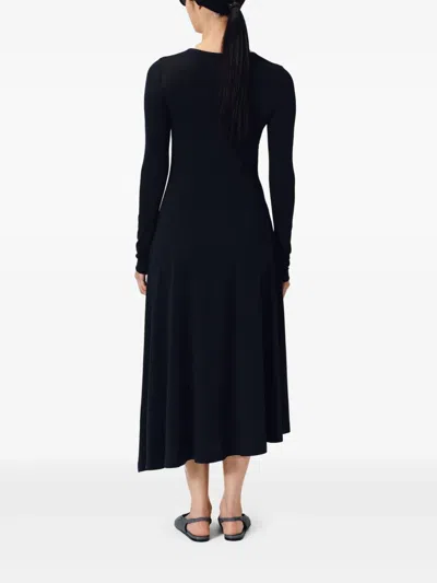 Fforme Jo Asymmetric Dress In Black