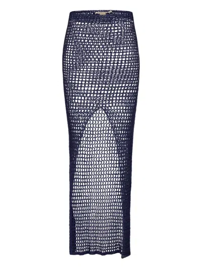 Paramidonna Paola Skirt Navy In Blau