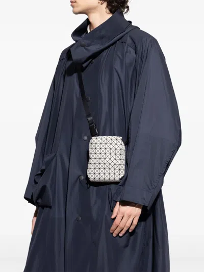 Bao Bao Issey Miyake Geometric-print Shoulder Bag In Weiss