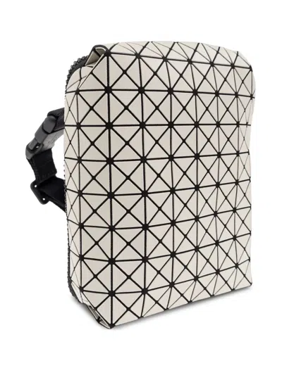 Bao Bao Issey Miyake Geometric-print Shoulder Bag In Weiss