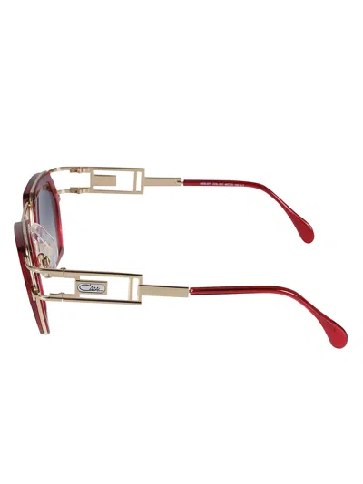 Cazal Hexagon Frame Sunglasses In 002