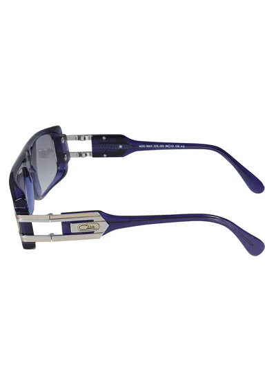 Cazal Rectangle Frame Sunglasses In Brown